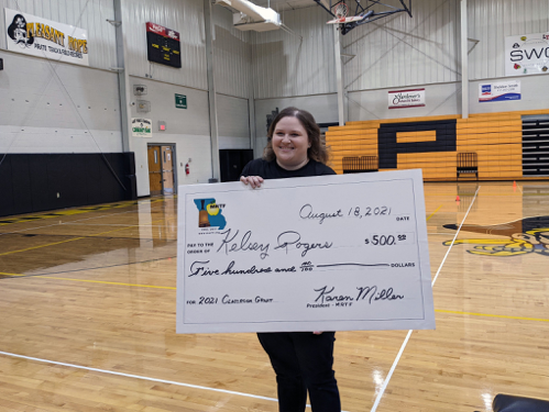Kelsey Rogers receives MRTA Classroom Scholarship Grant