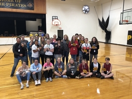 Academic Letter Winners from 2018-2019 were recognized today at Pleasant Hope High School