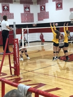 Pleasant Hope falls to Miller 25-23, 25-22 in a great volleyball match for the SWC Conference Title