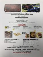 Rib Cookoff $500 First Place prize!! Saturday, Sept. 7th
