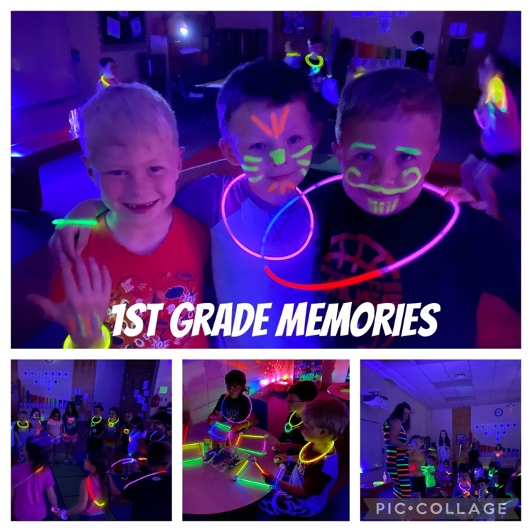 first grade glow day