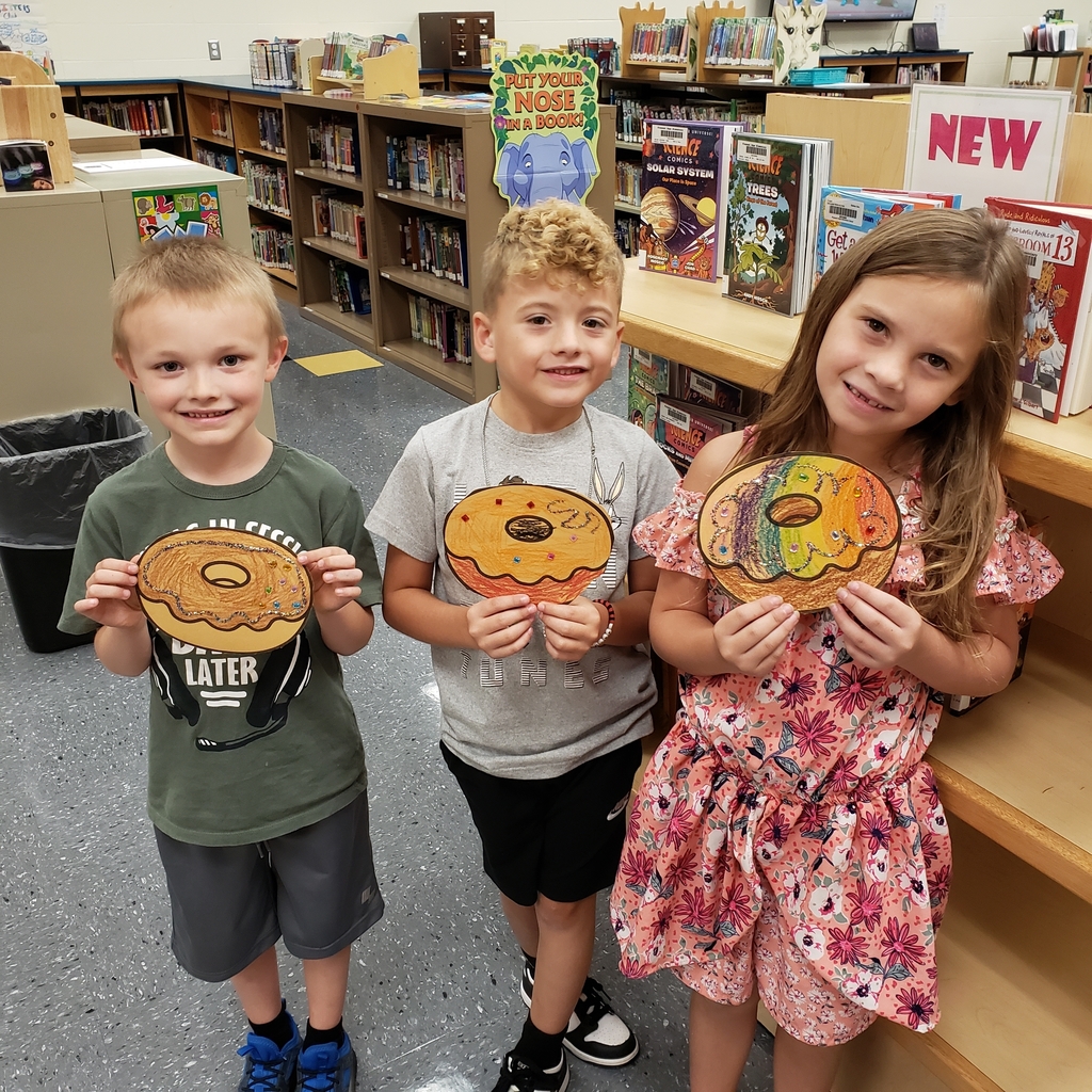 Elementary Library Donuts 